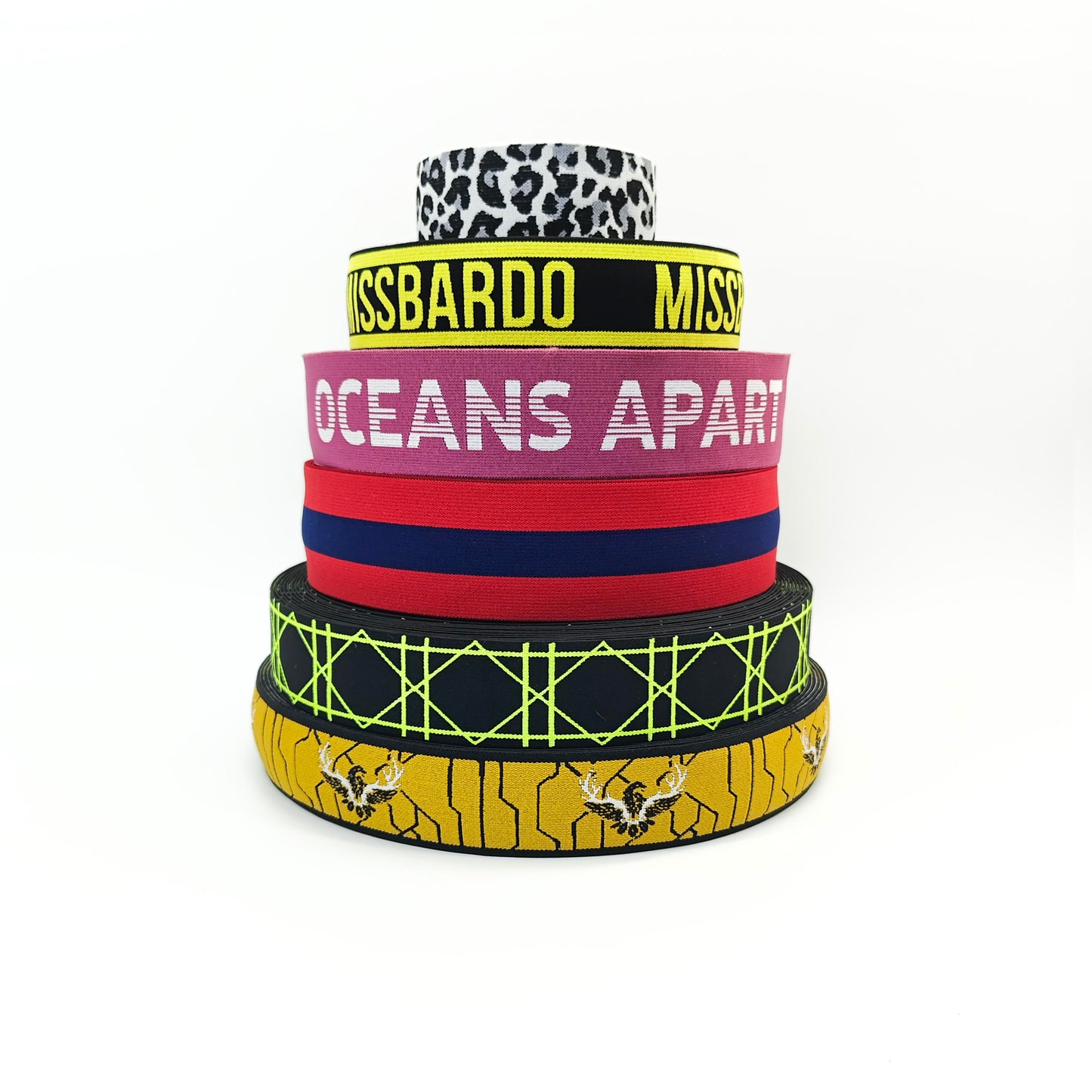 Hot Selling Product Series, Jacquard Elastic Band, Retro Ethnic Style, Used For Clothing