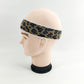 Elastic Custom color logo and width headband with elastic grip sweat resistant