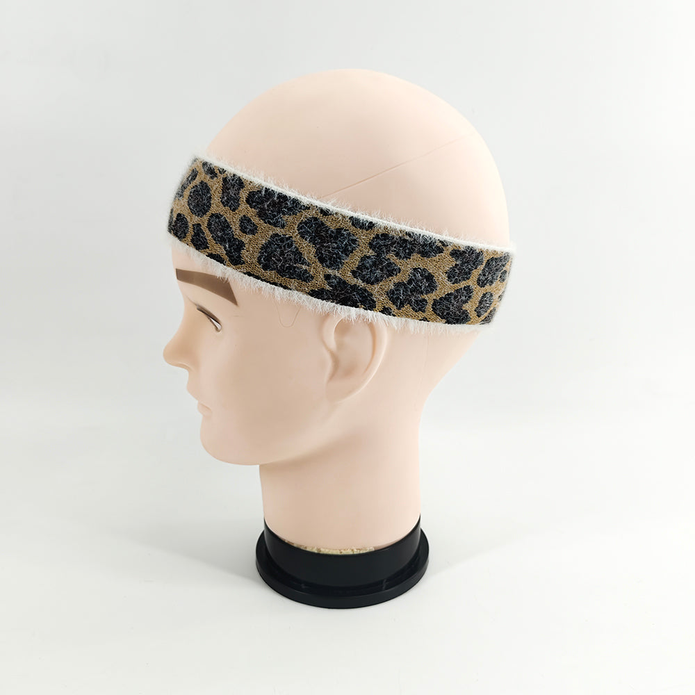 Elastic Custom color logo and width headband with elastic grip sweat resistant