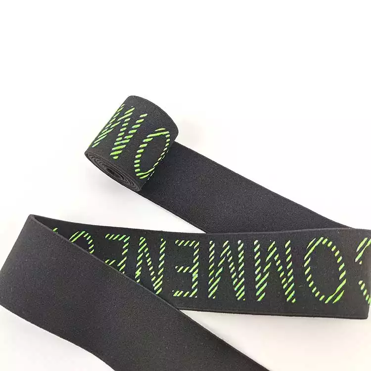 GEB154 Elastic Bands, Jacquard Elastic Bands, Heat Transfer Jacquard Elastic; Clothing