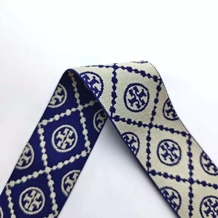 GEB027 Size Customized Factory New Design Jacquard Waistband Elastic Webbing Elastic Web Band for Clothes