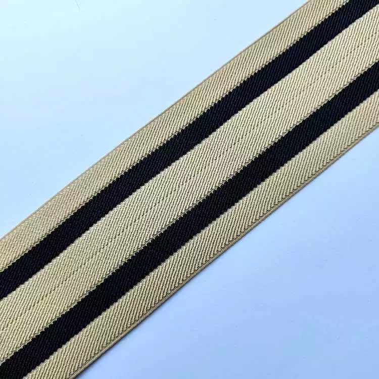 GEB074 Color Stripe Foldable Thickened High Strength Elastic Rubber Band for Gym Elastic Band Rope