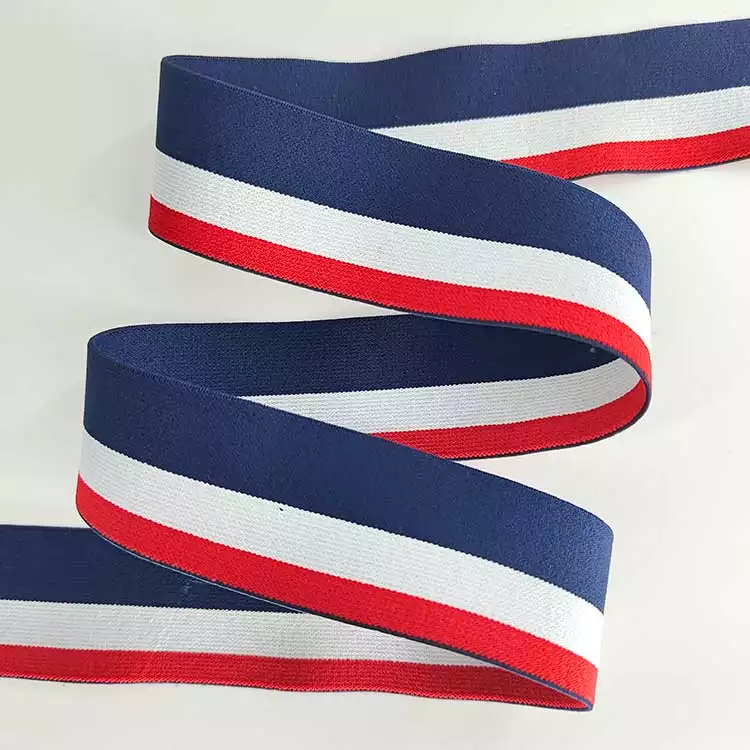 GEB049 Bottom Pricing for Bulk Orders Comfortable Herringbone Stripe Elastic Band Edge Waistbands Sewing Elastic Band