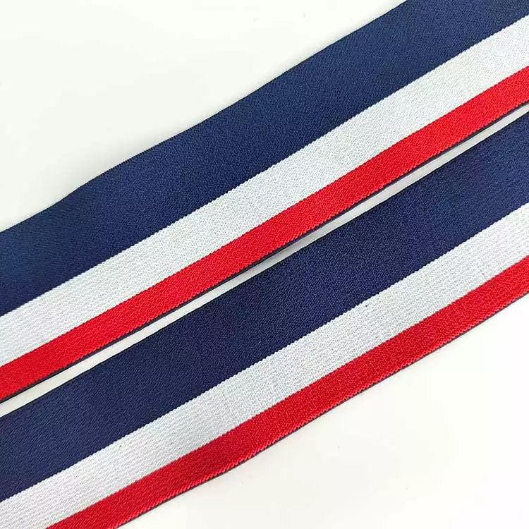 GEB049 Bottom Pricing for Bulk Orders Comfortable Herringbone Stripe Elastic Band Edge Waistbands Sewing Elastic Band