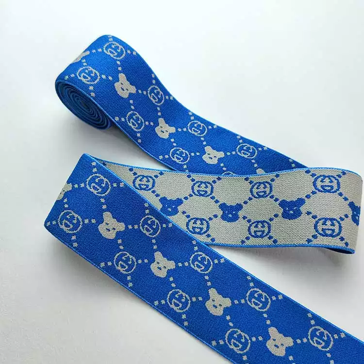 GEB148 Elastic Band For Clothes, Jacquard Elastic Band, Stretchable Waistband; Clothes